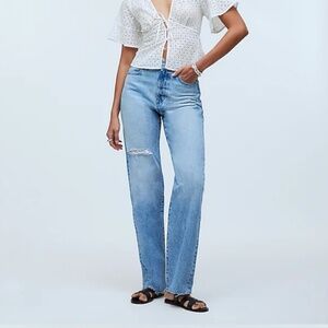 Madewell The '90s Straight Jean
